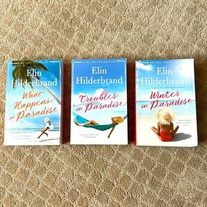 THE PARADISE SERIES BY ELIN HILDERBRAND. VERY GOOD COND. SOLD AS A SET